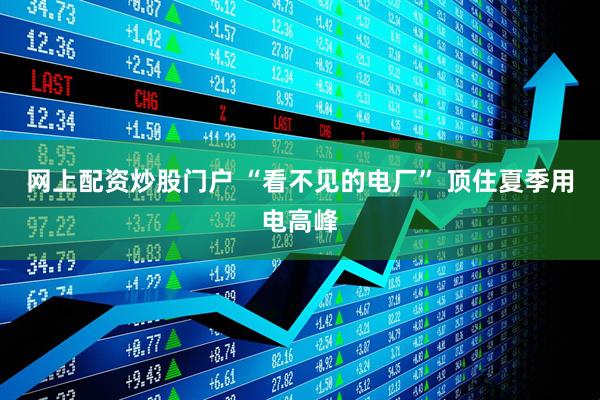 网上配资炒股门户 “看不见的电厂” 顶住夏季用电高峰