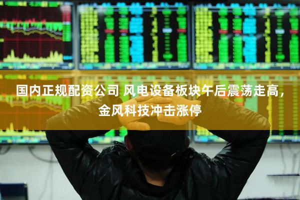 国内正规配资公司 风电设备板块午后震荡走高，金风科技冲击涨停